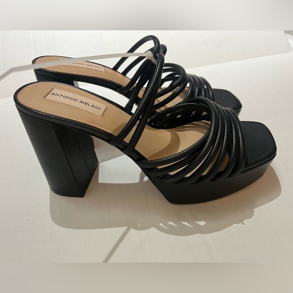 Antonio Melani black size 9.5 women’s heels - Picture 6 of 8